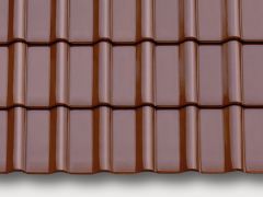 Flachdachziegel Modena 11 Amarena