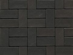 Pflasterklinker 05 Eisenschmelz schwarzbraun
