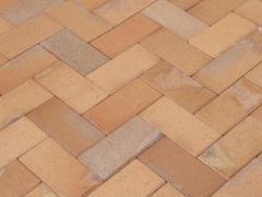 Pflasterklinker Husum gelb Kohle