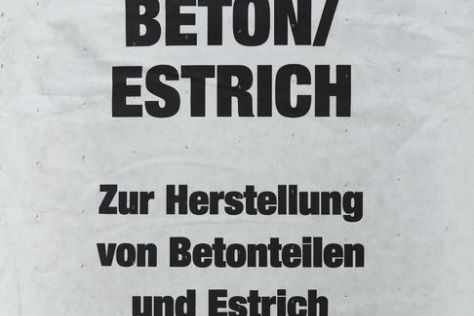 4,50€/Sack , Beton Estrich Power 