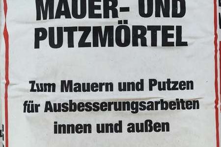 4,50€/Sack , Putz und Mauermörtel Power