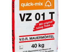 VZ 01T grau Vormauermörtel mit Trass 